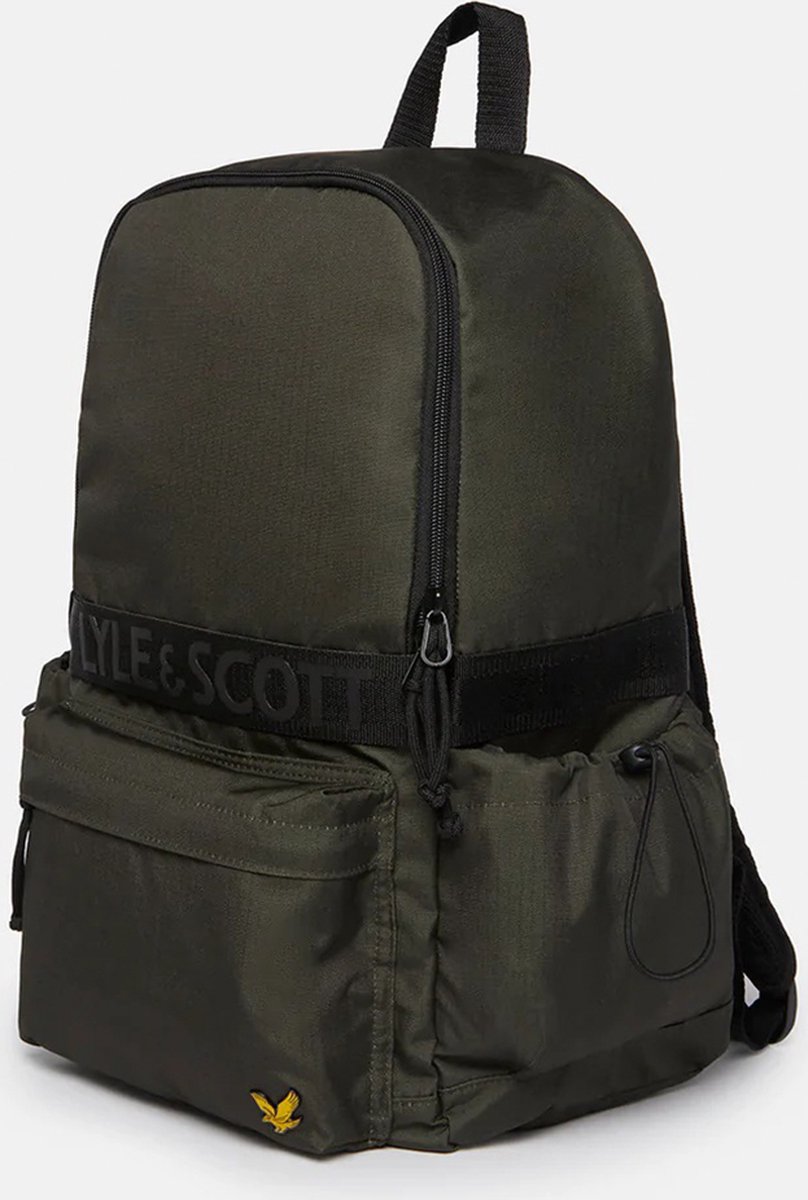Lyle & Scott Recycled Ripstop Backpack Olive