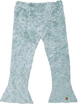 Flared broek velours mint