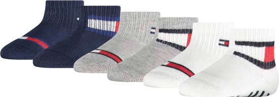 Tommy Hilfiger BABY SOCK 6P FLAG SOCK ECOM Chaussettes unisexes - Taille 23/26