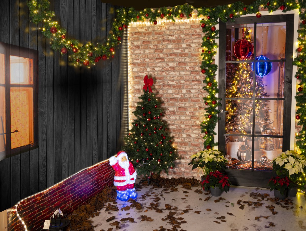 Christmas Gifts Kerstslinger - Kunststof Dennenslinger - Garland Groen - 270 CM – foto 5