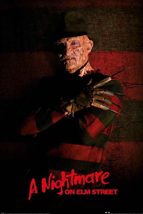 A Nightmare on Elm Street Freddy Krueger Poster 61x91.5cm