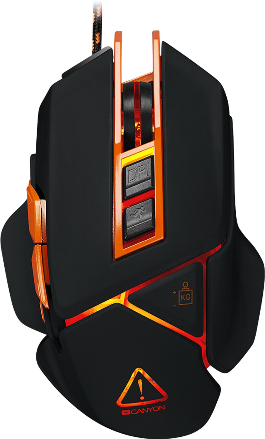 Canyon Hazard GM-6 muis USB Type-A Optisch 6400 DPI