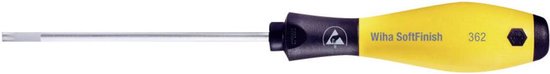 Wiha Schroevendraaier SoftFinish ESD TORX® T5 x 60mm - 27641