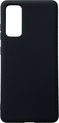 Coque de téléphone noire en silicone avec découpe pour objectif de caméra.