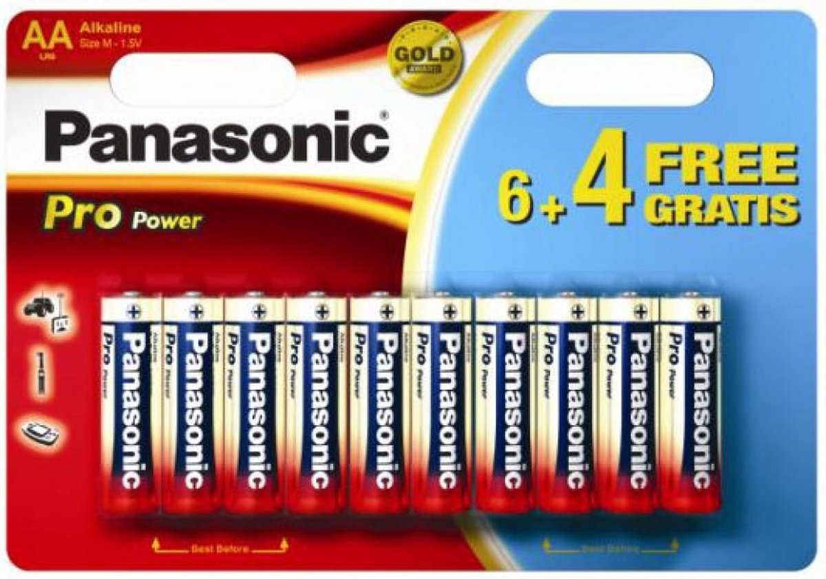 Panasonic Pro Power AA 6+4 Single-use battery Alkaline 1,5 V