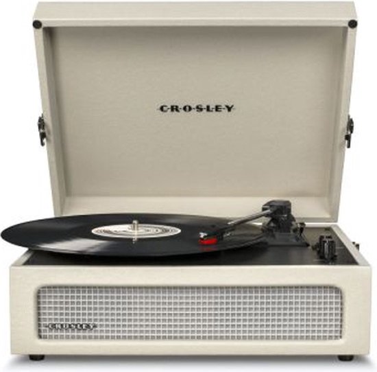 Foto: Crosley voyager portable retro platenspeler dune