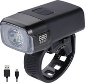 BBB Cycling NanoStrike Koplamp Fiets - Fietsverlichting - Voorlicht Wielrenfiets - 600 Lumen - USB Oplaadbaar