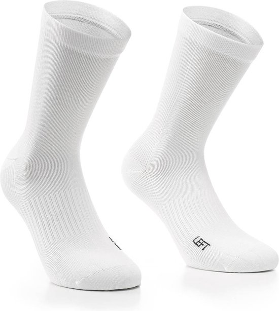 Assos Essence Socks High - Twin Pack - Holy White