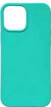 Casemania Hoesje Geschikt voor Apple iPhone 13 Pro Max Turquoise - Extra Stevig Siliconen Back Cover