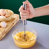 Semi-Automatische Keukenmixer- Eierklutser - slagroomklopper - Mini Garde - Melkopschuimer - Handmatig