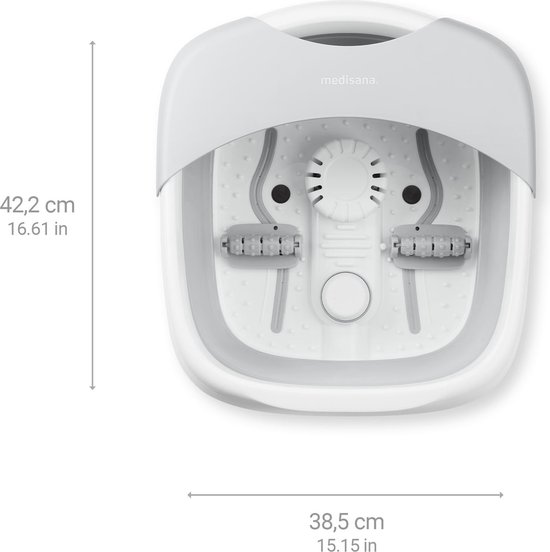 medisana FS 886 - Opvouwbaar voetbubbelbad