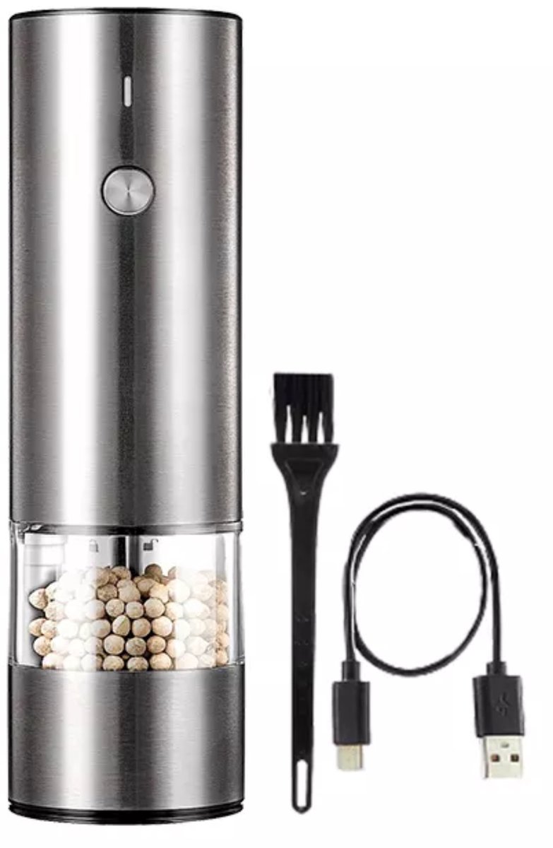 Küchenprofi elektrische peper- en zoutmolen BOSTON - Van Berkum Koken