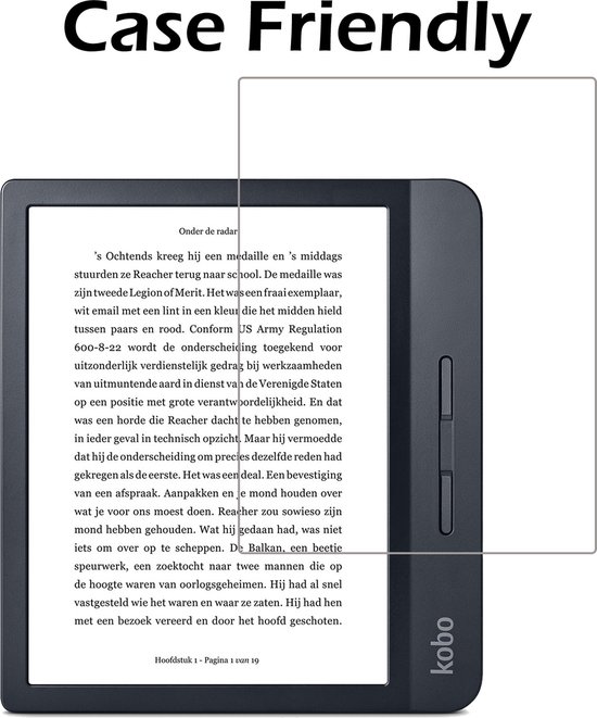 Screenprotector - Geschikt voor Kobo Libra H2O Screenprotector Bescherm Glas - Screenprotector Geschikt voor Kobo Libra H2O Screen Protector Tempered Glass - 3 PACK van MerkWereld — afbeelding 5