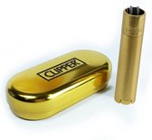 Clipper Aansteker Metal Gold Mat