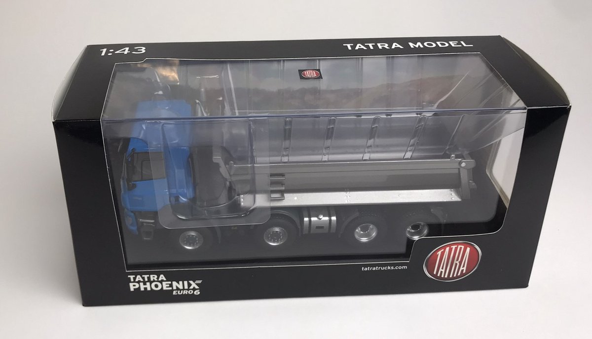 Camion Tatra Phoenix Benne Bleu – FOXTOYS – 1/43 – Neuf