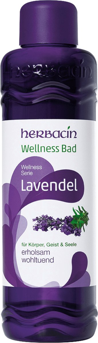 Herbacin Wellness Badschuim Lavendel 1 liter - Lavender