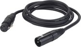 DAP Audio DMX kabel 0,75m - DMX XLR Kabel - 0,75m (Zwart)
