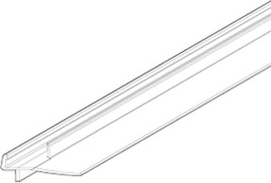 Polysan Baden - Rechthoekig bad CLEO 180x90x48 cm, wit 13111