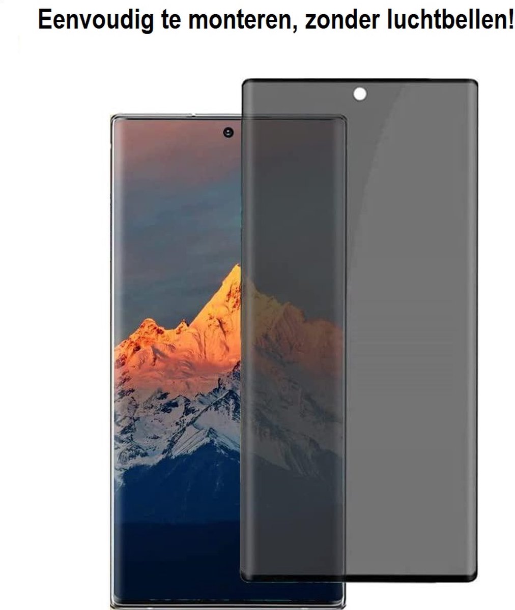 Samsung Galaxy S22 Ultra Privacy screenprotector Beschermglas