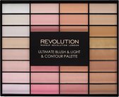 Makeup Revolution - Ultimate Blush & Light & Contour Palette - Groot - 32 Tinten