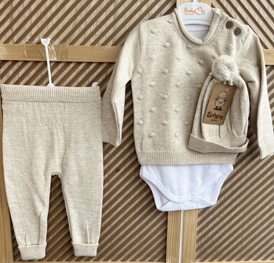 Baby pak -outfit -luxe setje-comfortabel setje baby jongen-meisje -4  delig... | bol.com