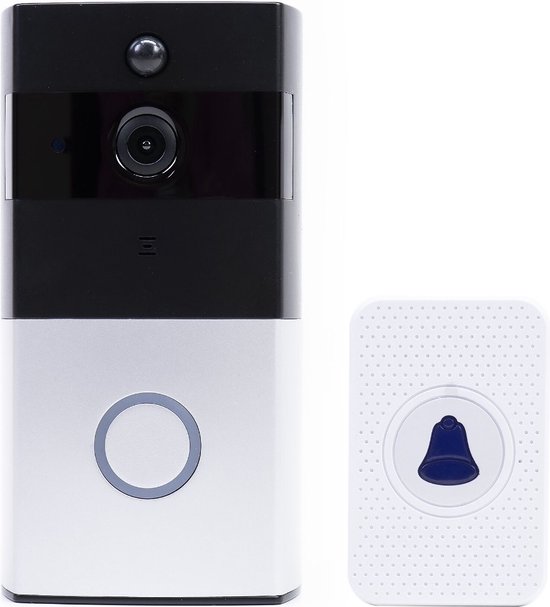 HDV1-C – Smart Home Video Deurbel – Nachtvisie & Infrarood – Camera Met Mobiele App – Bewegingsdetectie - Zwart | Officiële Shop