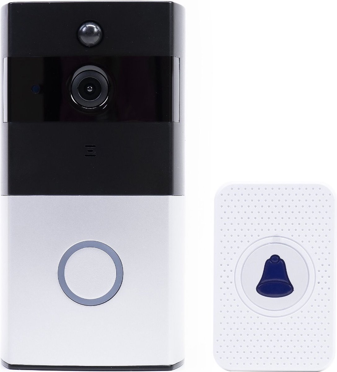 Syco DB-101 Smart Deurbel (HD-Video met Bewegingsdetectie) - Koppelbaar met Smartphone