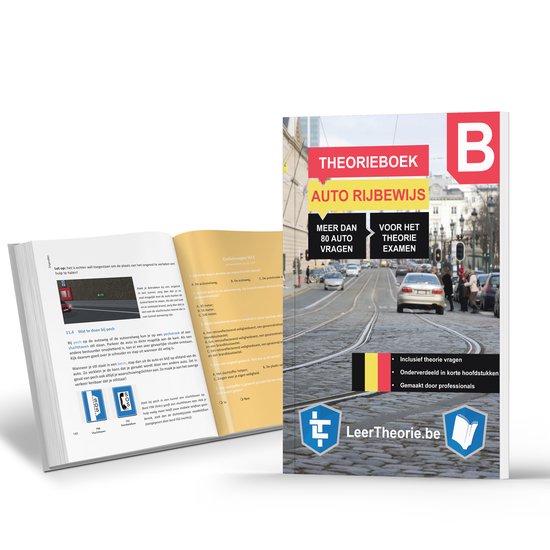 Auto Theorieboek 2023 België Vlaams Auto Theorie Leren Rijbewijs B voor Wagens,... bol