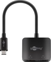 Goobay USB-C™ naar DisplayPort en HDMI™-adapter