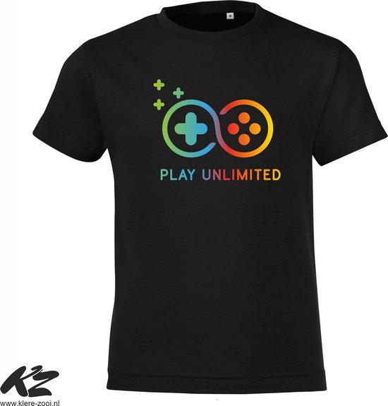 Klere-Zooi - Play Unlimited - Kids T-Shirt - 164 (14/15 jaar)