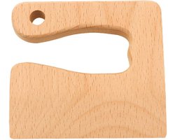 Montessori Houten Kindermes - Kinder Koksmes - Peuter kok - Verjaarsdag cadeau klein - Blanco