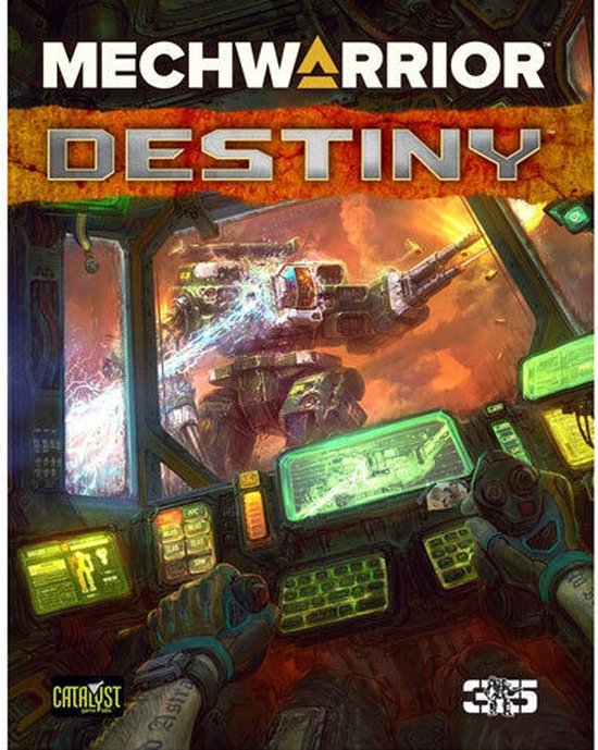 Battletech Mechwarrior Destiny - cover