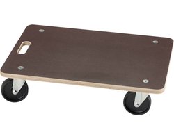 dörner + helmer 300700 MASSIV Professionell Transportroller Laadvermogen (max.): 400 kg 590 mm x 390 mm x 145 mm