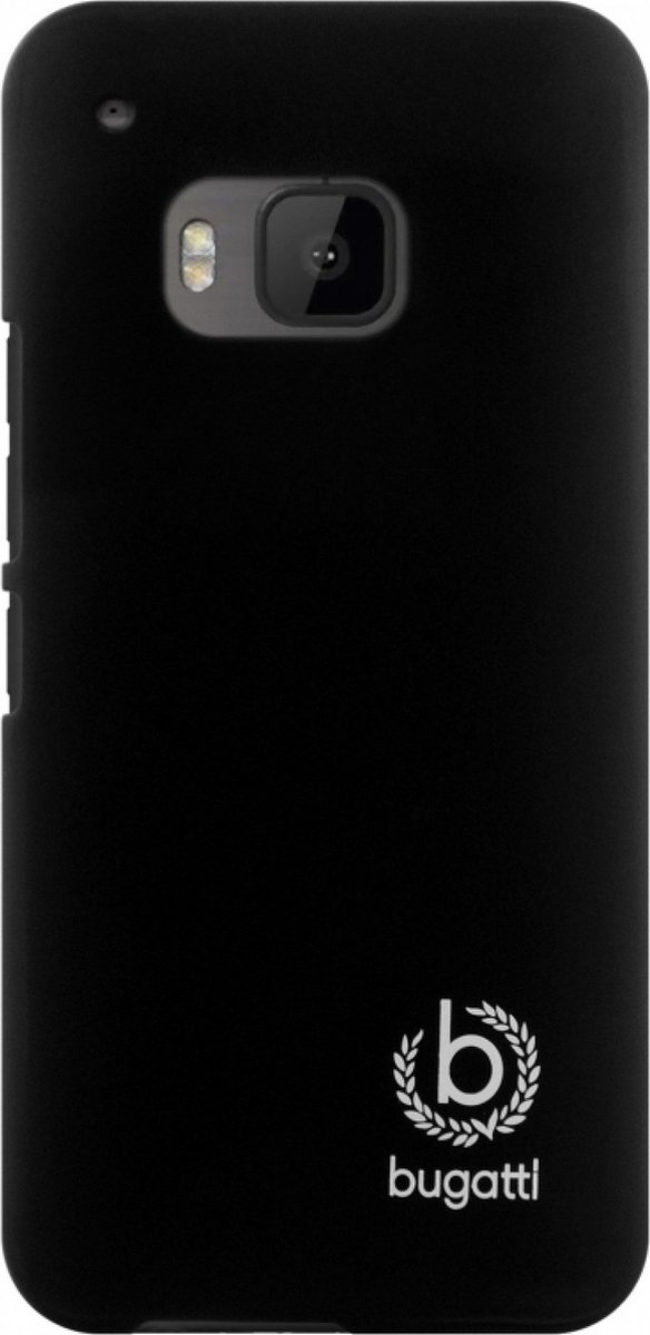 Bugatti Clip On Back Cover voor de HTC One M9 - Zwart