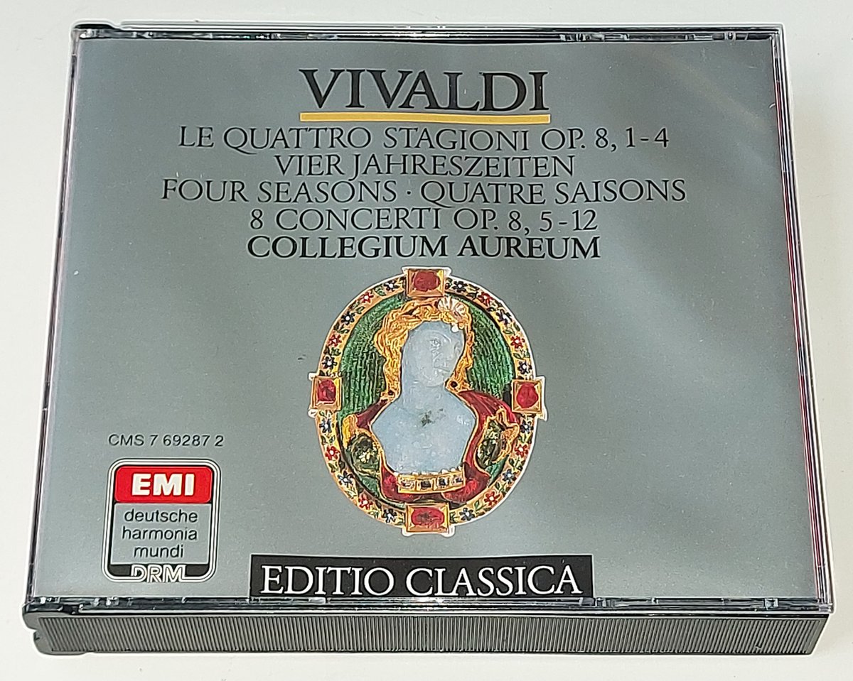 Vivaldi: Le quattro stagioni op.8,1-4 / Vier Jahreszeiten / Four Seasons / 8 Concerti op.8,5-12 - Collegium Aureum