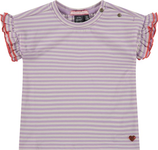 TwoDay dames T-shirt met backprint sunset wit online bestellen