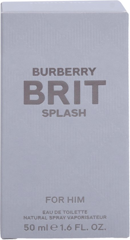 Burberry Brit Splash Eau De Toilette 50 ml man bol