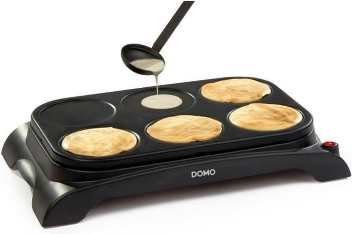 DOMO DO8709P Family Crêpes – Crepe maker – Pannenkoekenplaat – 6