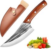 Couteau de chef Curbel - Couteau de cuisine en acier de haute qualité - Couteau japonais forgé à la main