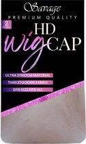 Savage Hairline - HD Wig Cap - Invisible wig cap - Breathable - Stretchable - Nude Color - 2 pieces