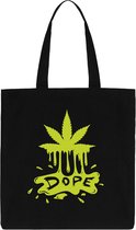Cannabis Totebag - 420 Dope Leaf  - Boodschappen Tas - Wiet Weed Marijuana Olie Grinder Zaad