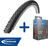 Fietsband - Schwalbe - Buiten- & binnenband - CX Comp & SV13 - 26 inch x 1.50 - 2.40 - 40 mm