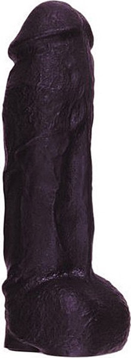 BP - Dildo met Scrotum - 23 cm - Zwart