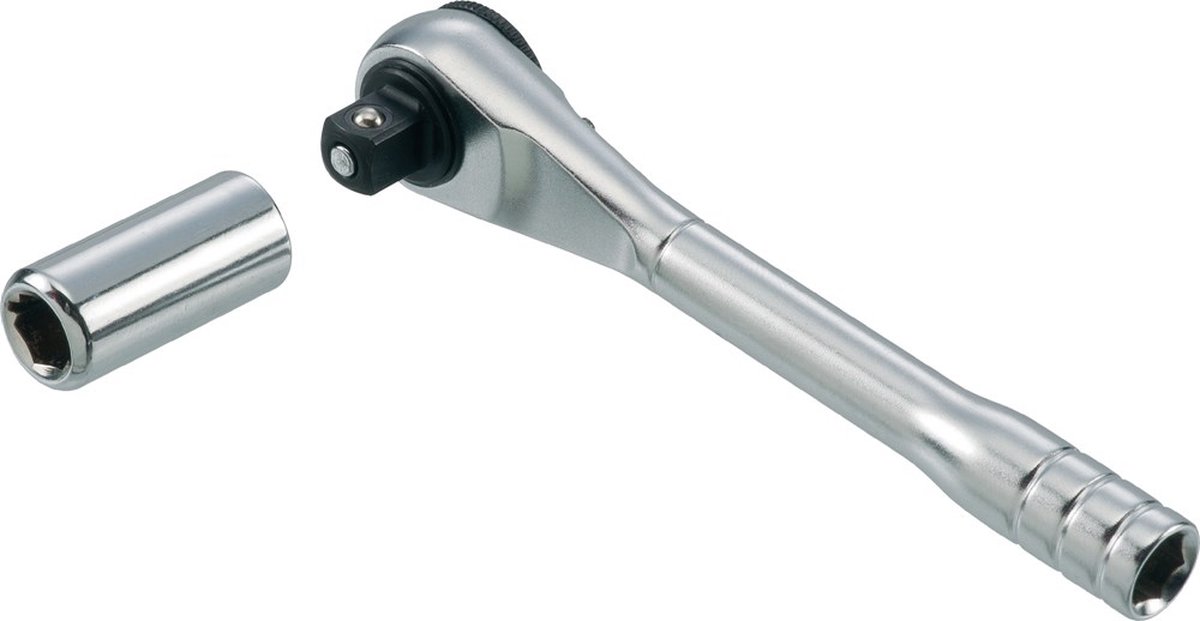 Promat bit-/hefboomomschakelratel - 1/4" - 63mm