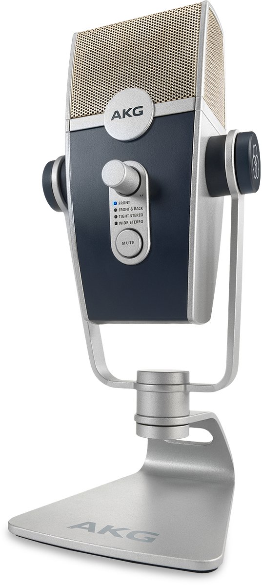 AKG Lyra Grijs, Zilver Tafelmicrofoon