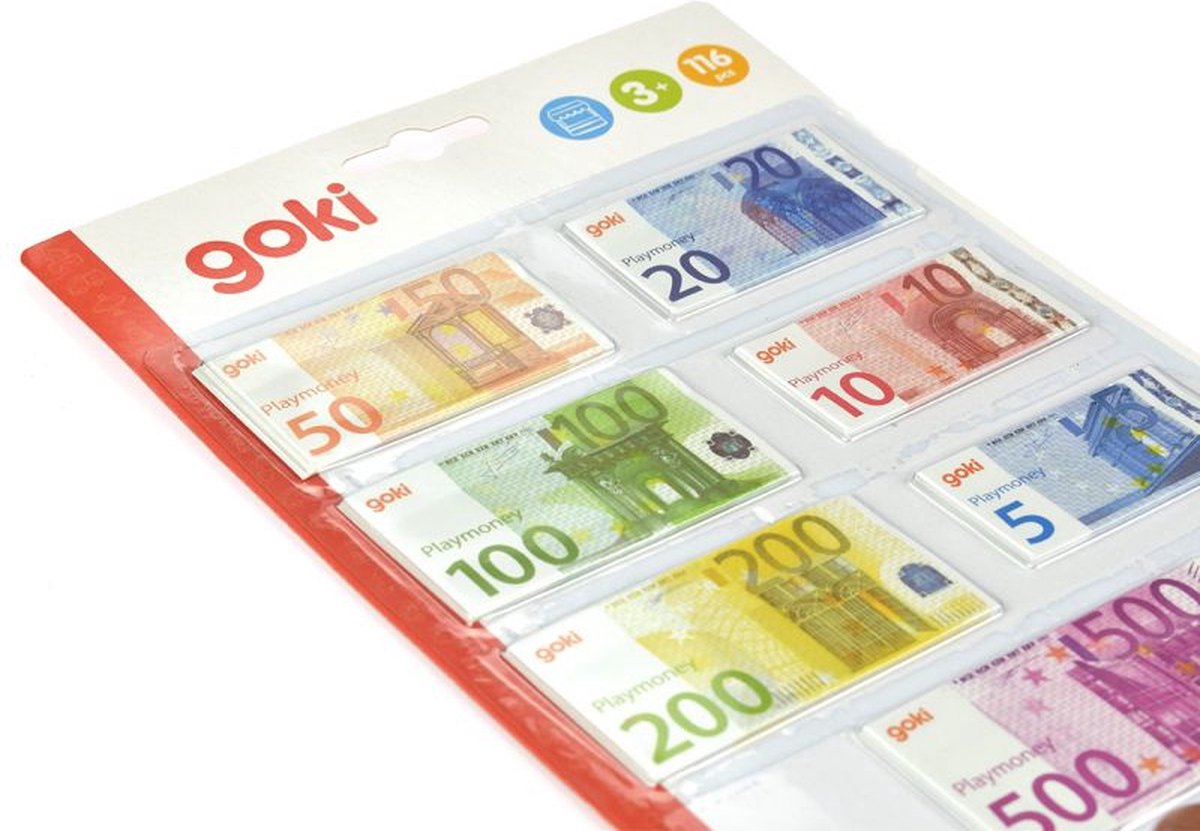 GOKI Speelgeld - Briefjes En Munten - 3 Jaar — afbeelding 3