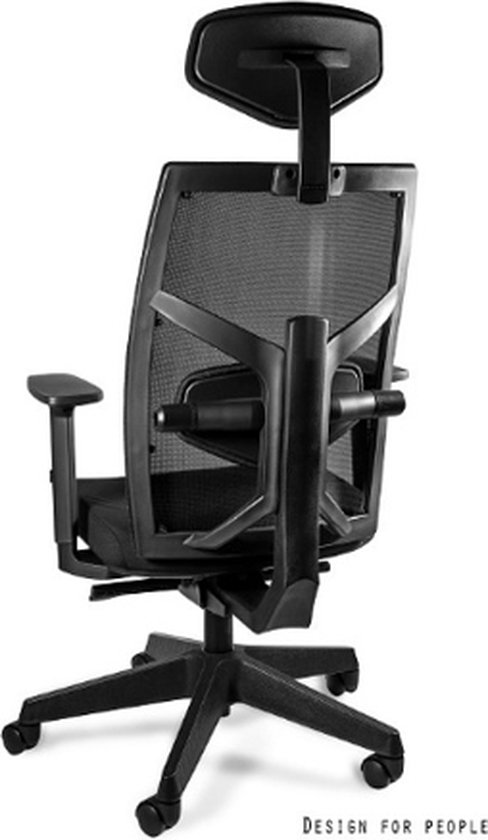 ThunderX3 Flex Pro Mesh Ergonomischer Bürostuhl – Verstellbarer Gaming Stuhl mit hoher Rückenlehne, Lendenstütze, Synchron- und Vorwärtsneigung, 19D Selbstanpassungsmechanismus, Schwarz