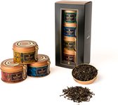 Soolong Malawi Nr20 Lux geschenkset met vier exclusieve theeën Malawi- Detox kruidenthee, groene en oolong thee - Losse thee - Moederdag cadeautje - Assortiment 4stuks