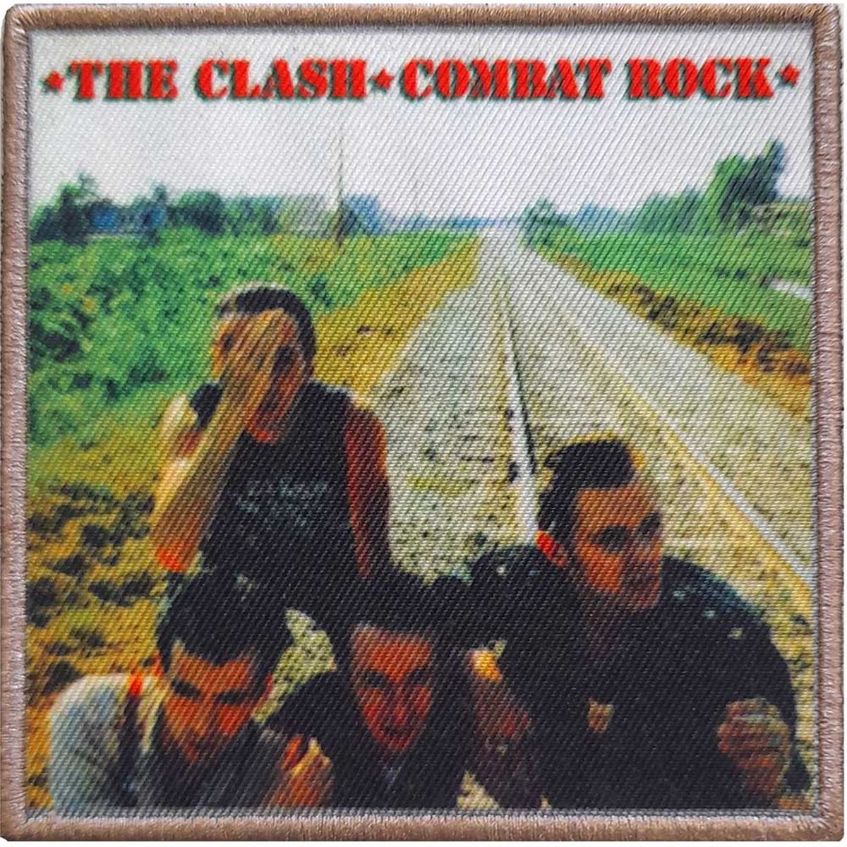 The Clash - Combat Rock Patch - Multicolours