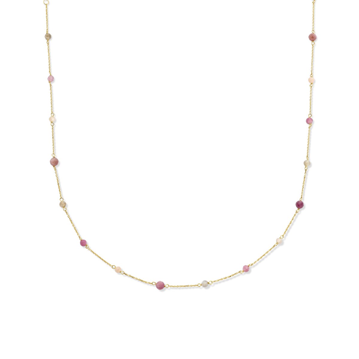 Collier Toermalijn 40 - 42 - 44 Cm